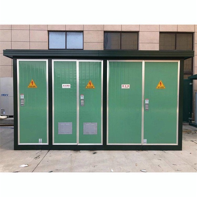 察隅1600KVA欧式箱式变压器